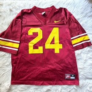 Team Nike Vintage Football Jersey Made in USA #24 Trojan USC Colors M